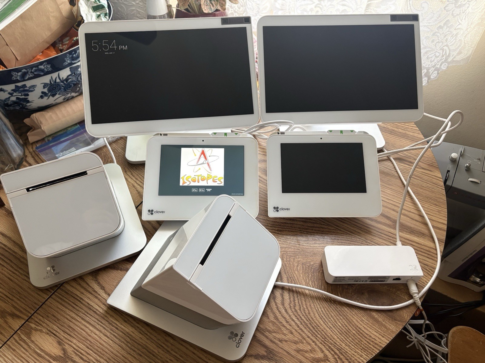 Clover Station Pro S503 C503 P500 POS Display Terminal Printer *MERCHANT LOCKED*