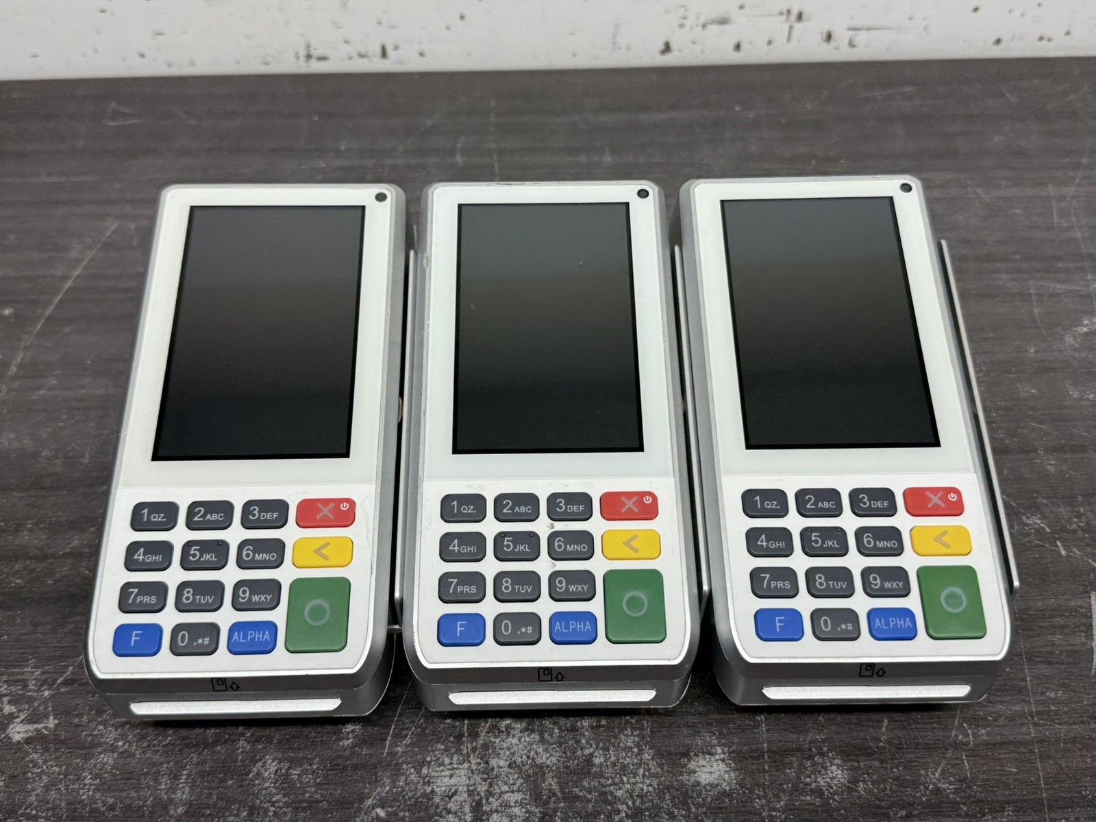 Lot Of 3 PAX A80 Countertop Payment Terminal A80-MBA-RD5-12AA – A360