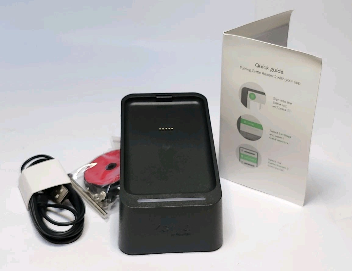 Paypal Zettle 2 Dock Station Only , Docking station for Zettle Card reader/BLACK