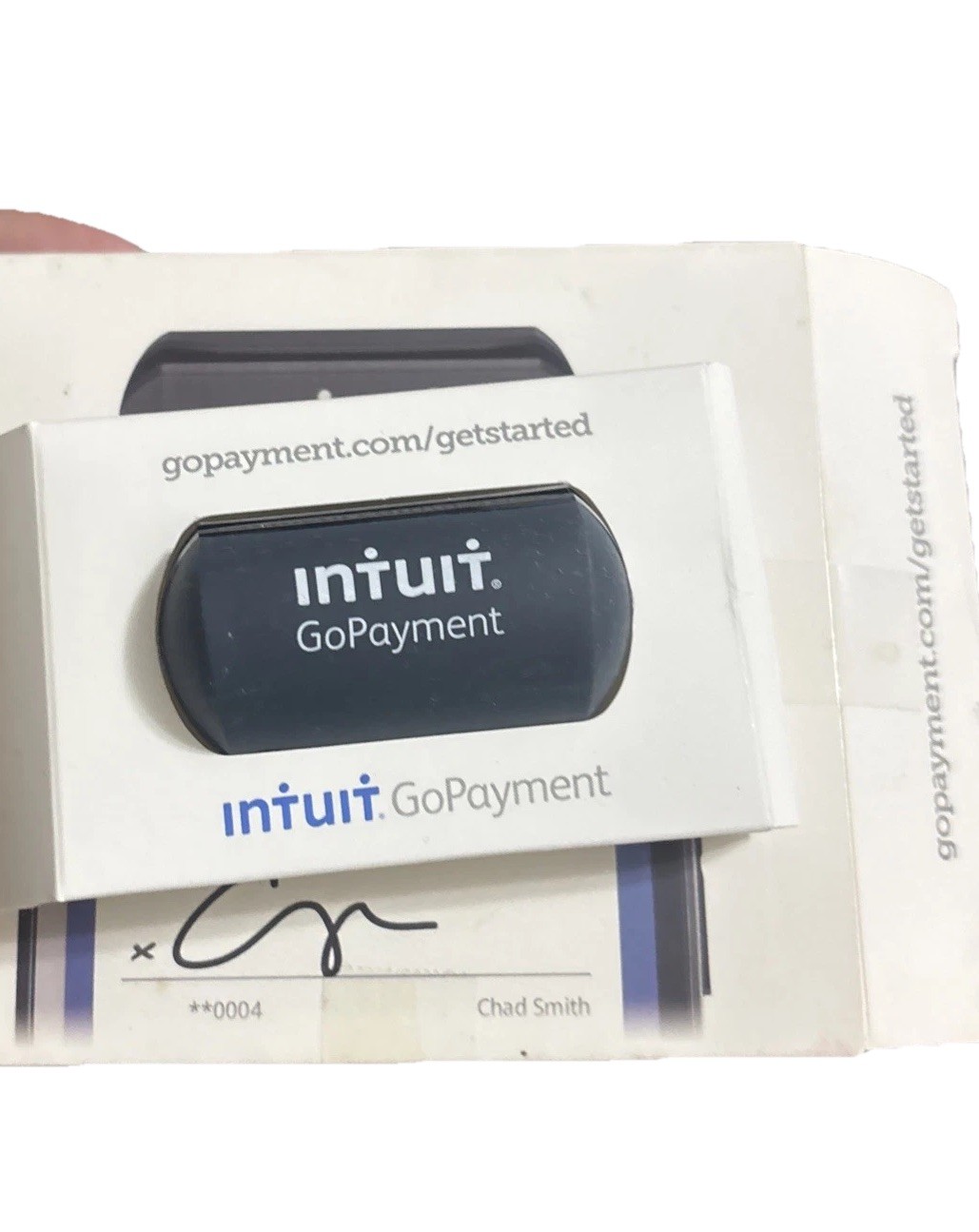 Intuit GoPayment Credit Debit Card Reader Quickbooks 3.5mm Jack 504200
