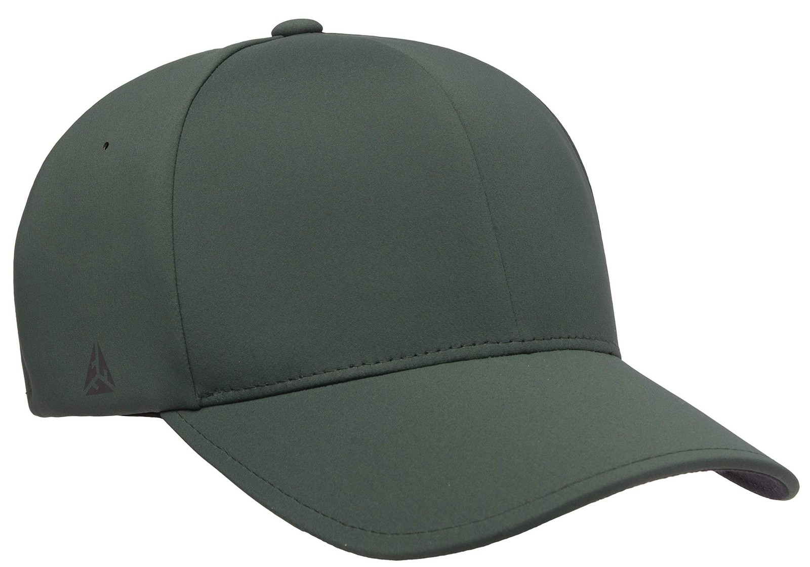 Flexfit Men’s Delta Seamless Baseball Cap, Spruce, Small-Medium Black