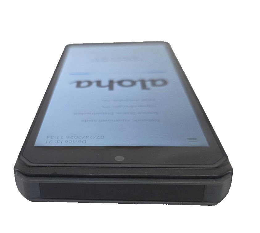Excellent (Refurb?) Ingenico AXIUM EX8000 Mobile POS + Case, Aloha NCR ONLY