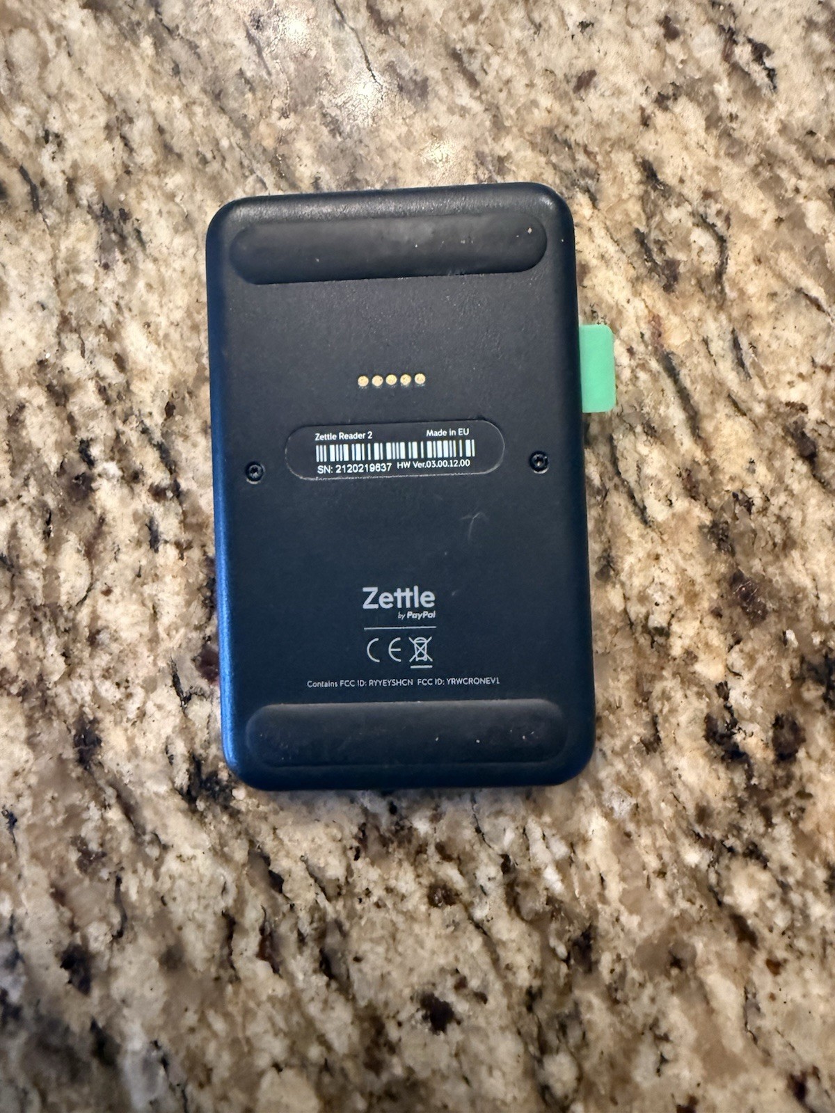 Zettle Credit Payment Card Reader 2 Black PayPal