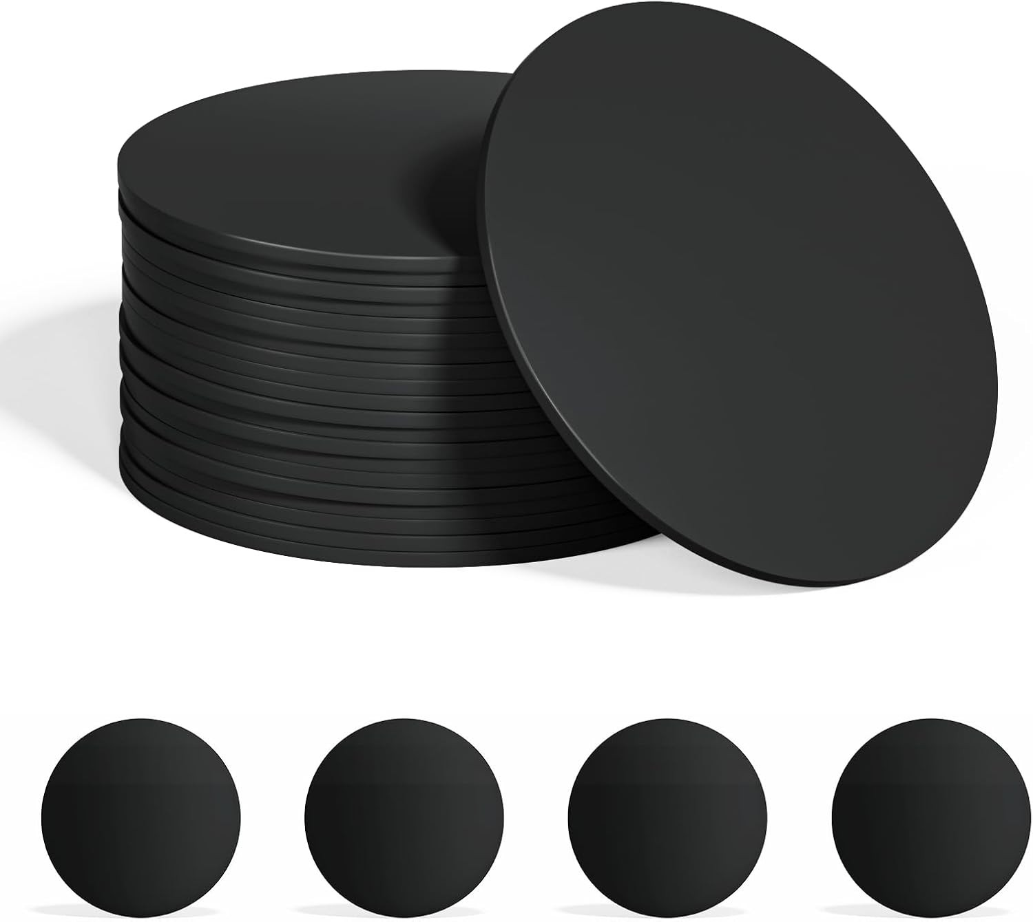 30pcs NFC Tags Black NFC Tag NTAG215 NFC Cards Blank NFC Chips Programmable NFC