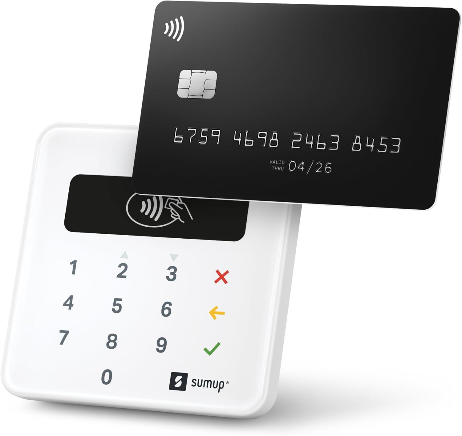 Sumup Plus Card Reader Bluetooth – Nfc Rfid Credit Card Reader For Smartphone