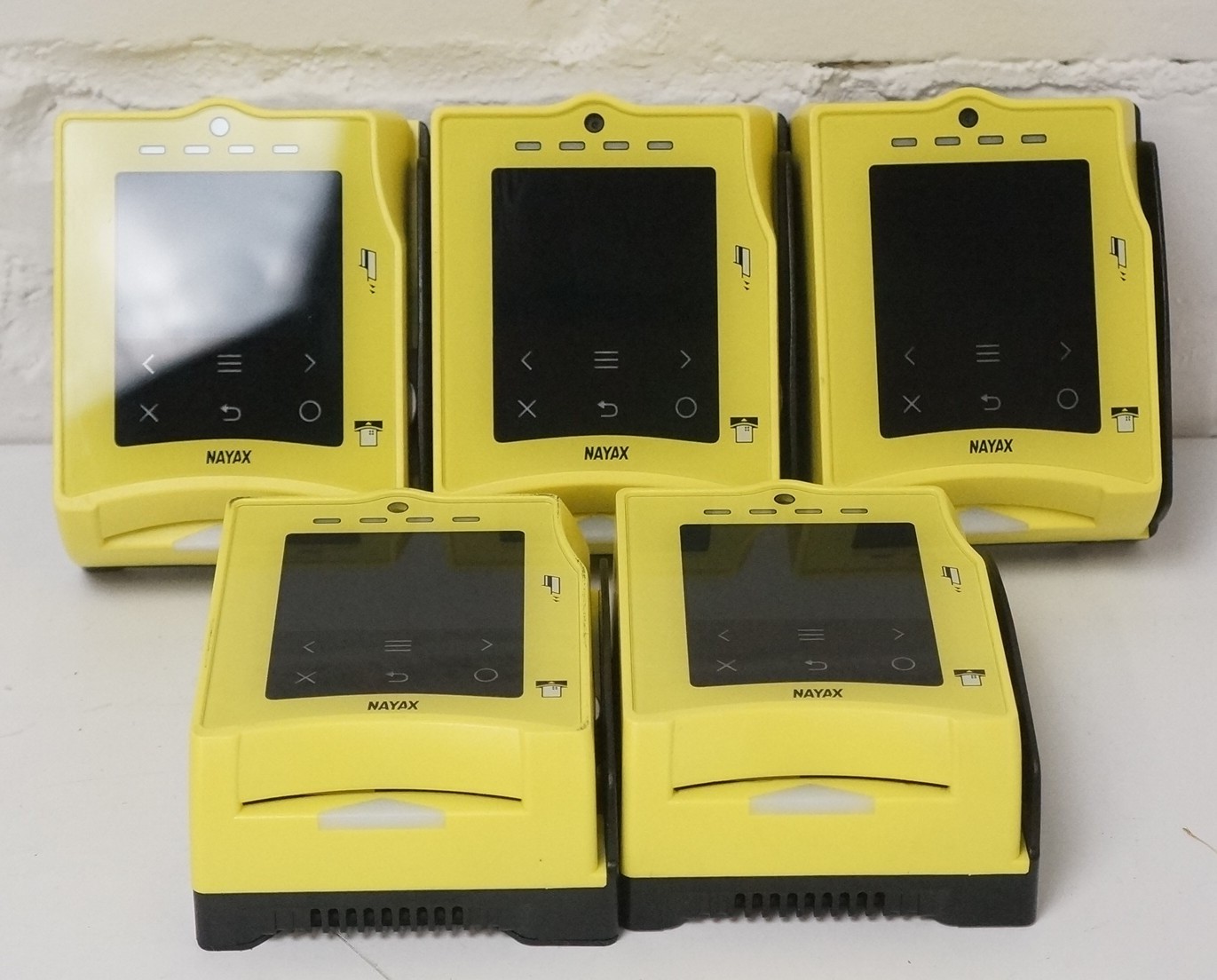 Lot of 5 NAYAX VPOS Touch Credit Card Reader POS Terminal