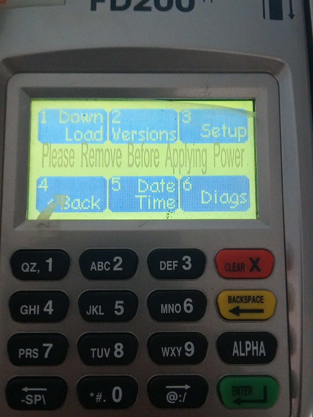First Data FD200ti Touch Screen Credit Card Terminal