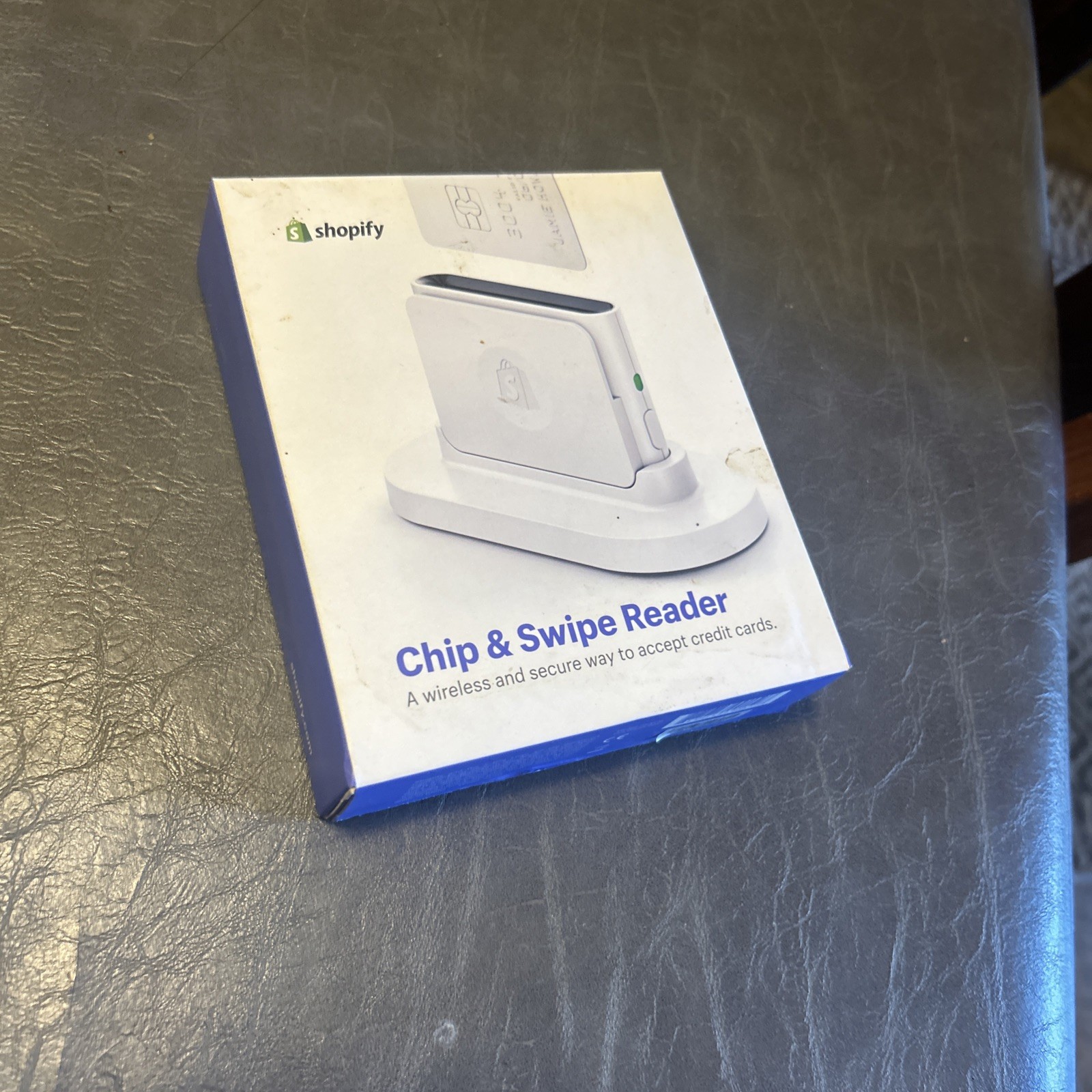 Shopify Chip & Swipe Reader – White (S1701)