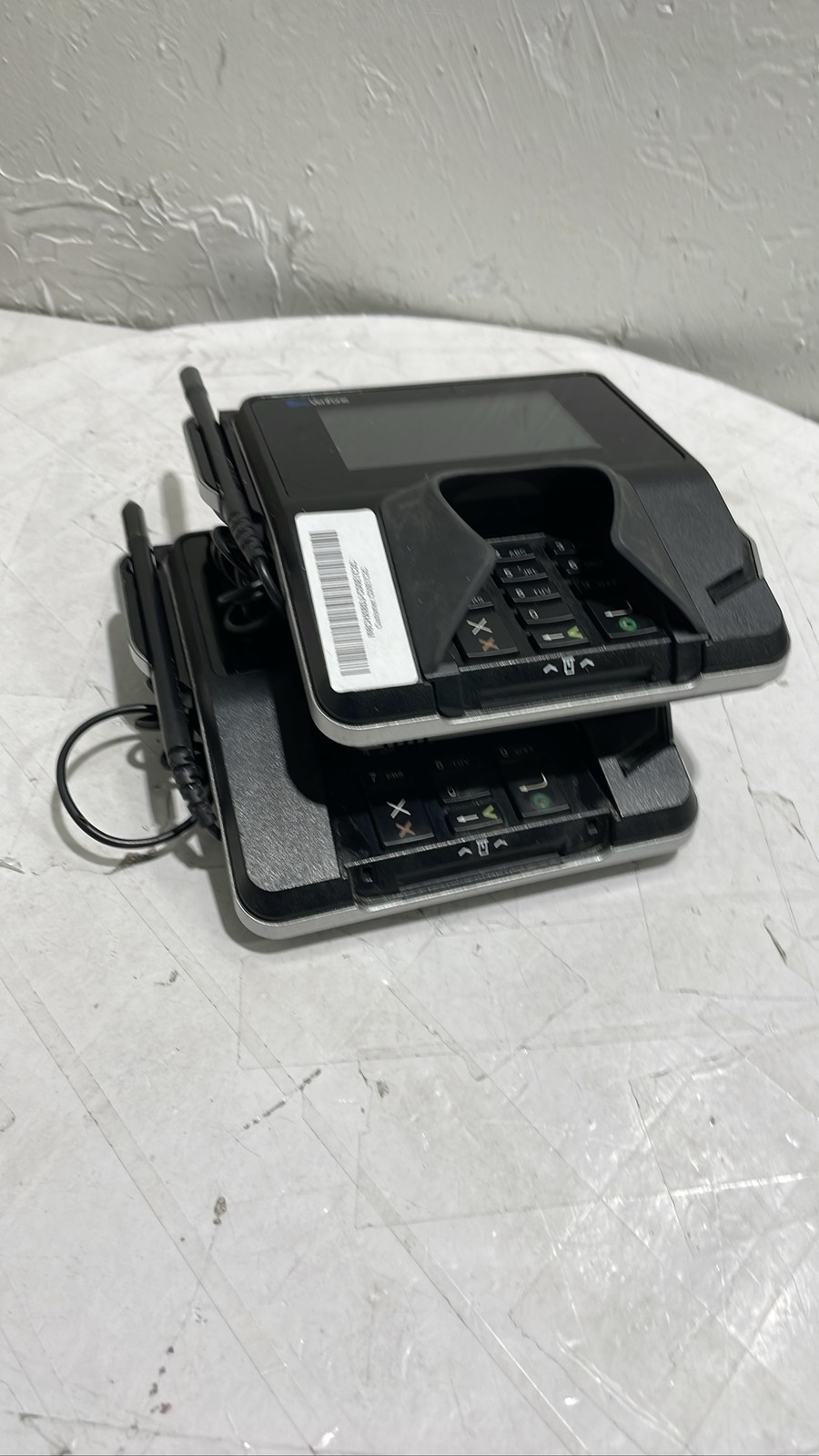 VeriFone MX915 POS Credit Card Payment Terminals with Stylus Lot Of 2