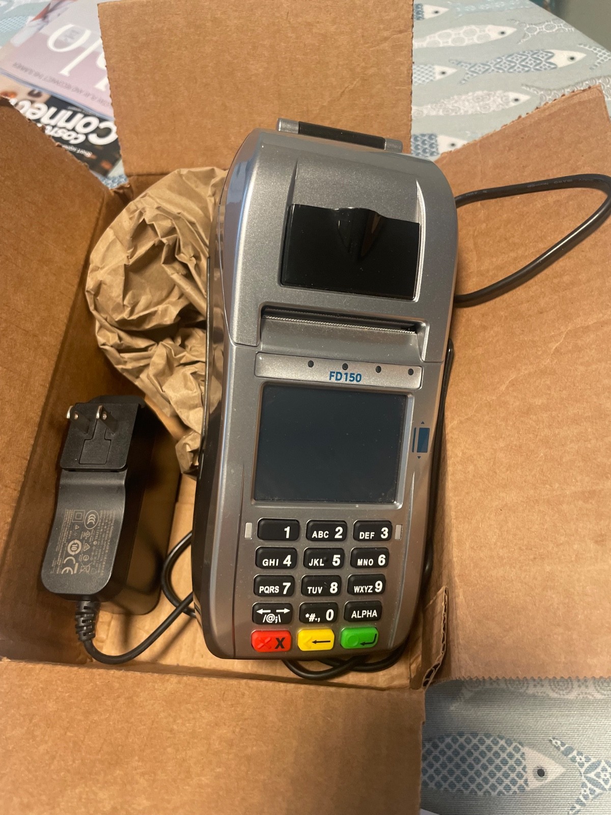 clover FD150 credit card processor brand new