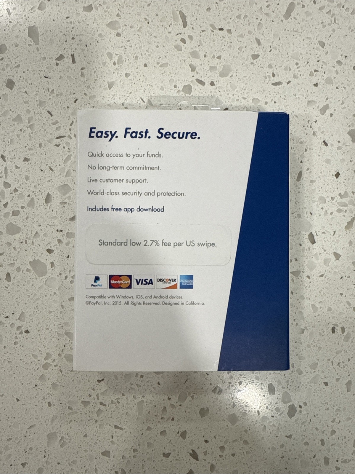 Paypal Mobile Card Reader Magnetic Scanner iOS Android Windows Devices