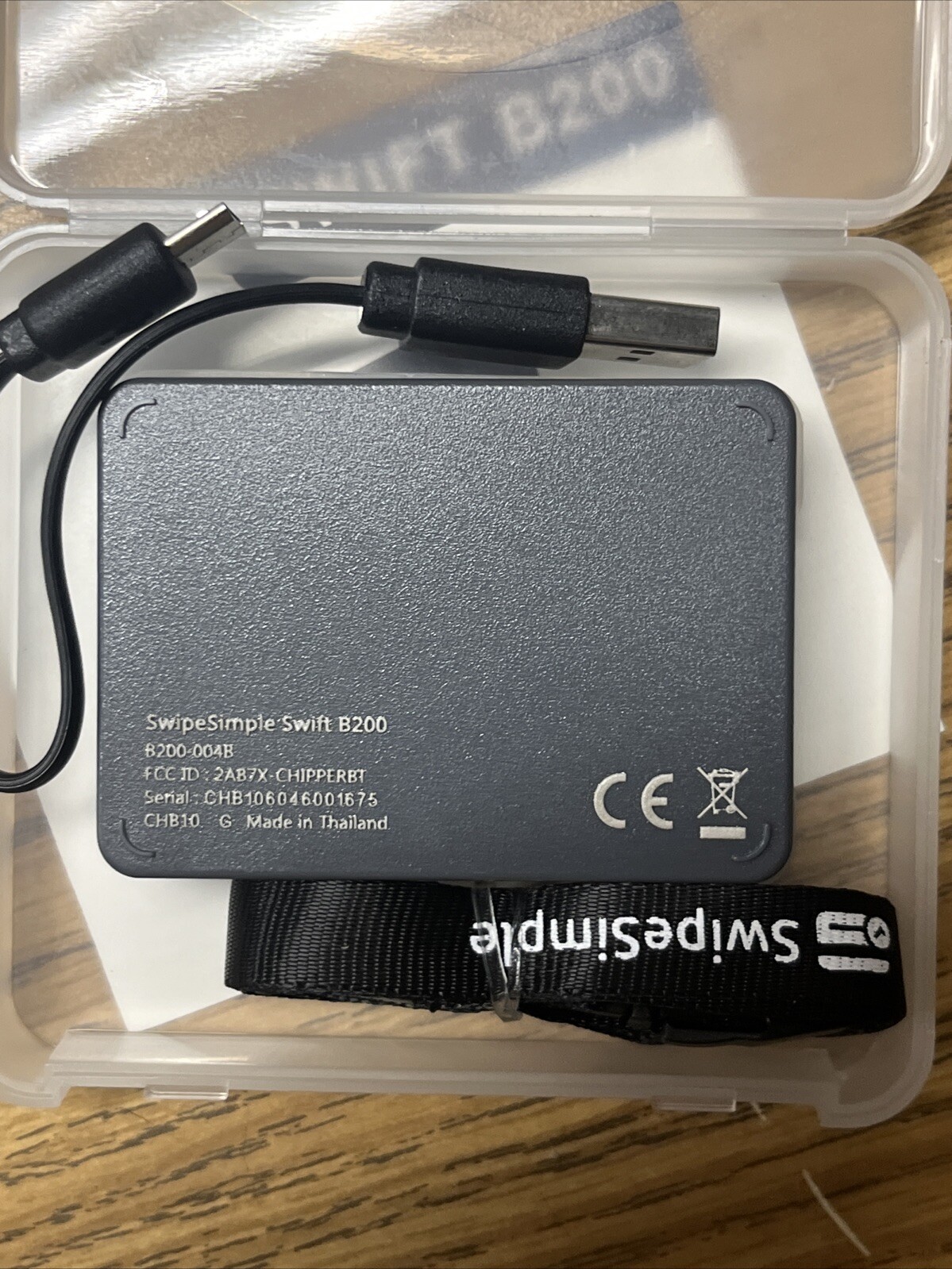 SwipeSimple Swift B200 Mobile Credit Card Payment Terminal