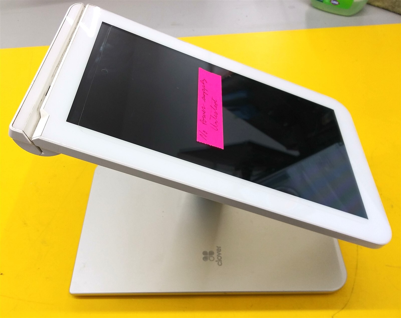 ⭐️⭐️⭐️⭐️⭐️ **UNTESTED** Clover C100 Station 1.0 13″ Touchscreen POS System