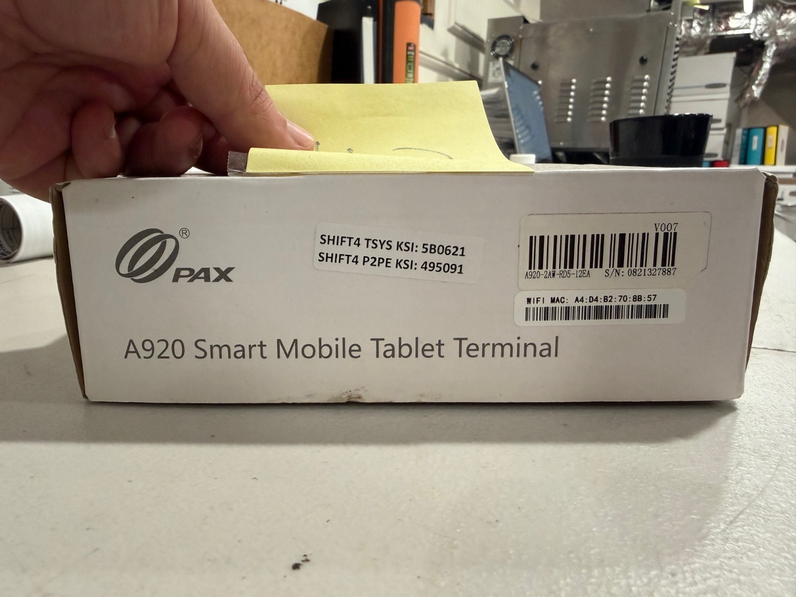 PAX A920 POS Terminal Android Mobile Payment Credit Card Reader WiFi 4G