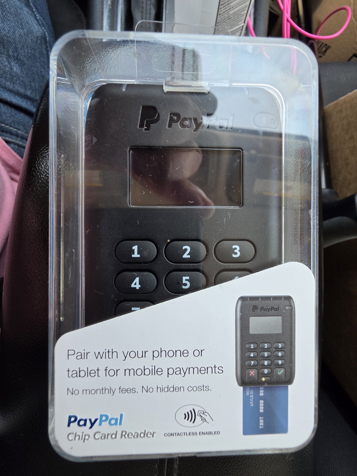 Paypal Chip Card Reader Contactless Enabled PayPal M010