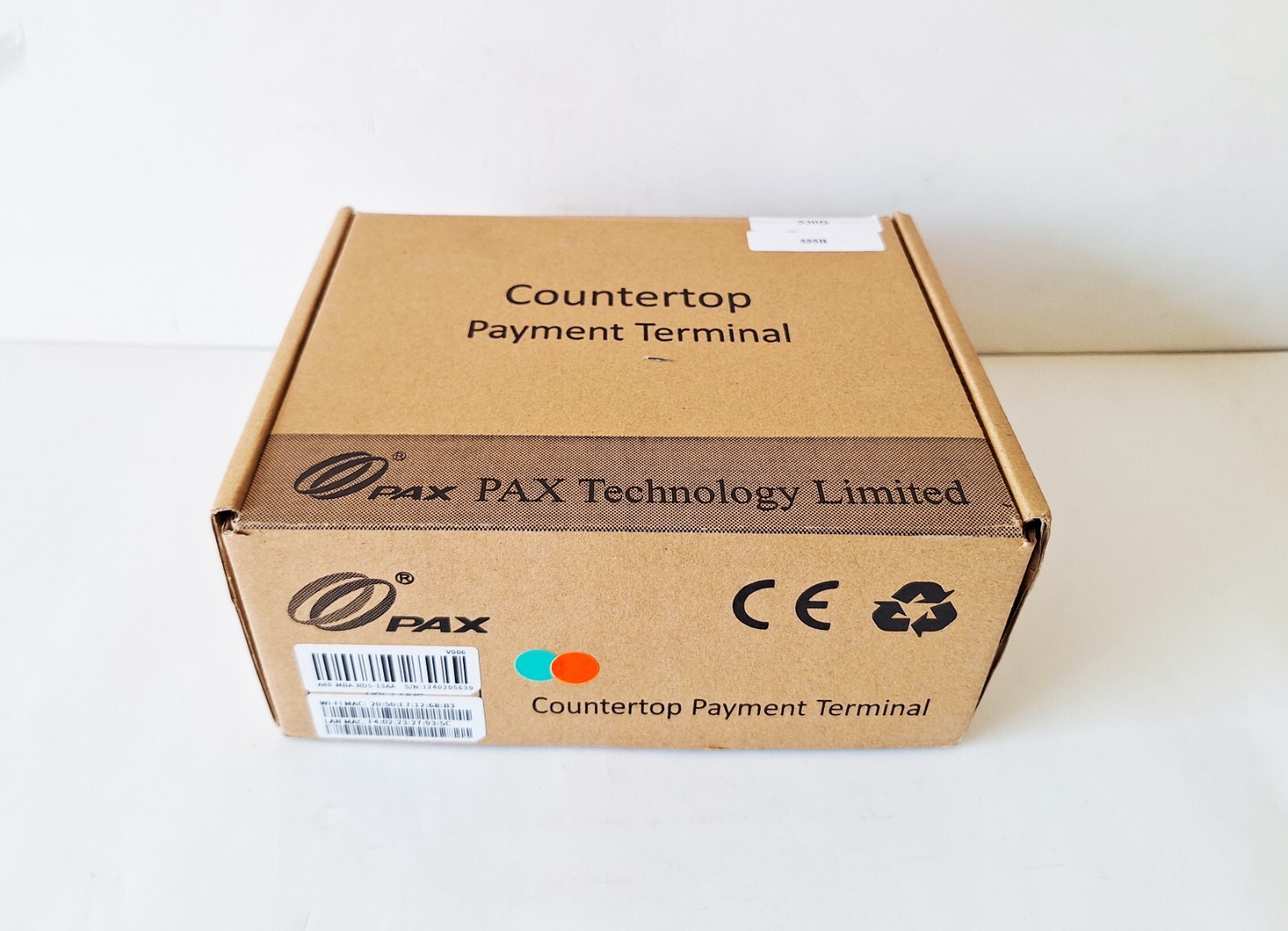 PAX A80 Countertop Payment Terminal A80-MBA-RD5-13AA – BRAND NEW