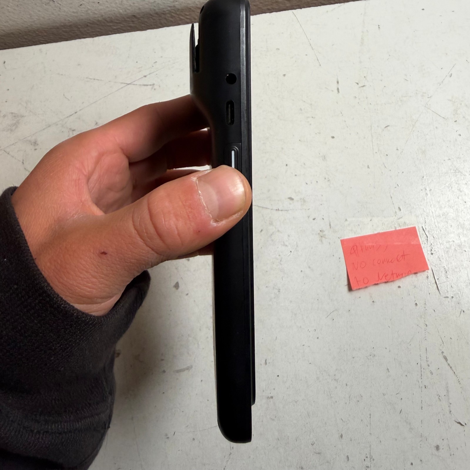Shopify POS Go S2001 Black Built-in Barcode Scanner Mobile Device – For Parts