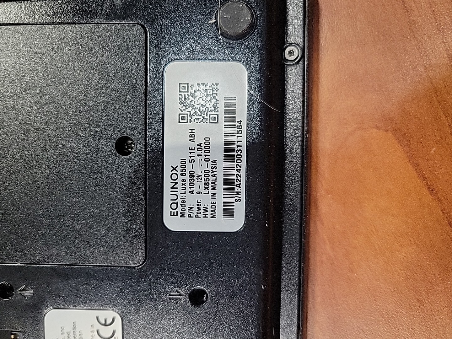Equinox Luxe 8500i UNTESTED