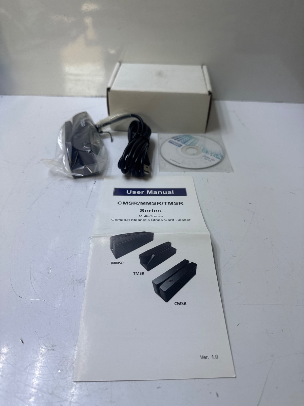 Tysso TMSR-380-33-U-SB-TYS Compact Magnetic Stripe Card Reader