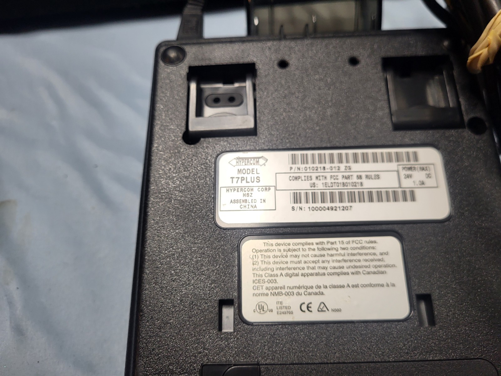 Hypercom T7Plus Credit Card Machine Reader