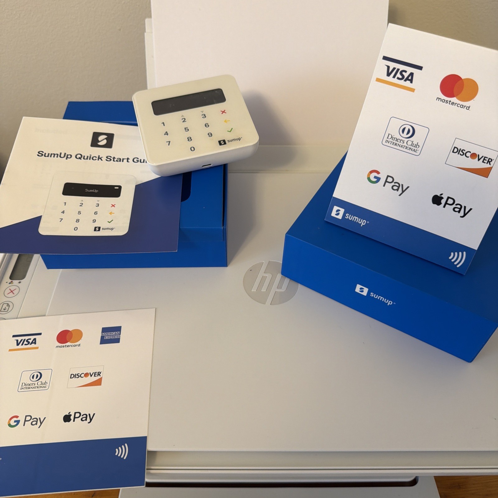 Sum Up Card Reader Bluetooth – NFC RFID Credit Card Reader for Smartphone