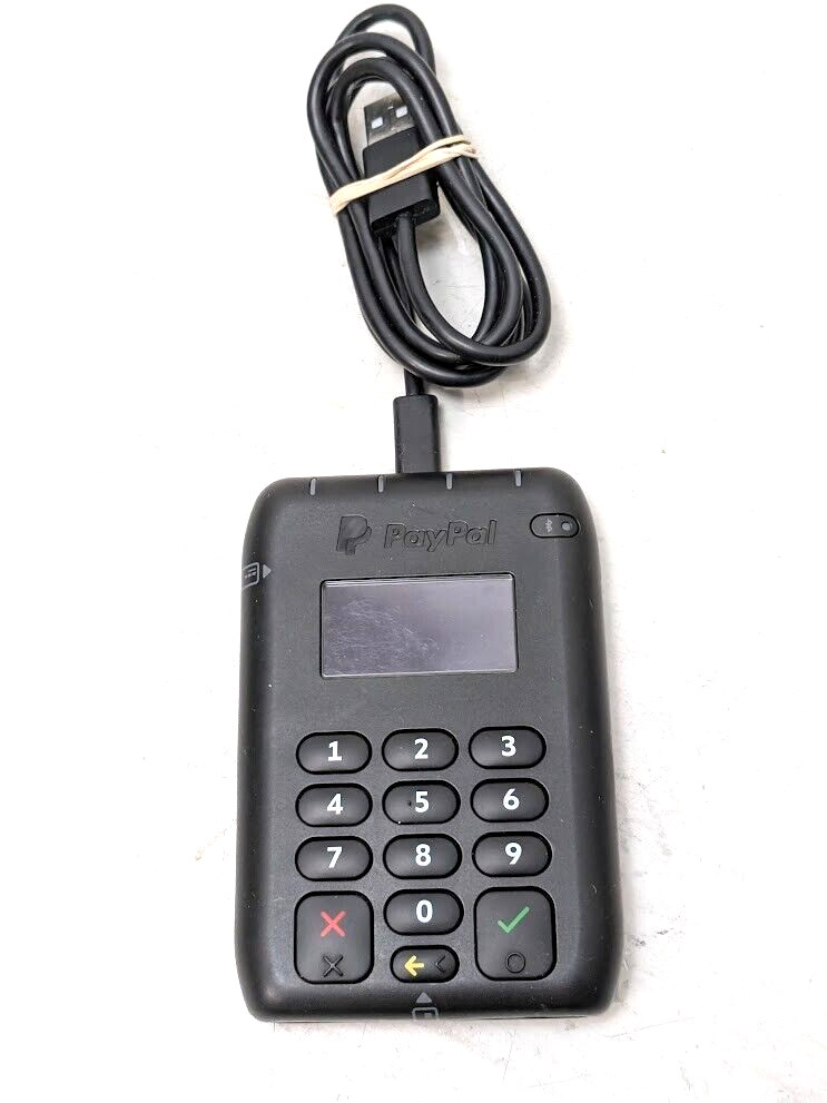 Miura PayPal Portable Bluetooth Card Reader M010-PROD10-V2-1 Black – For PARTS