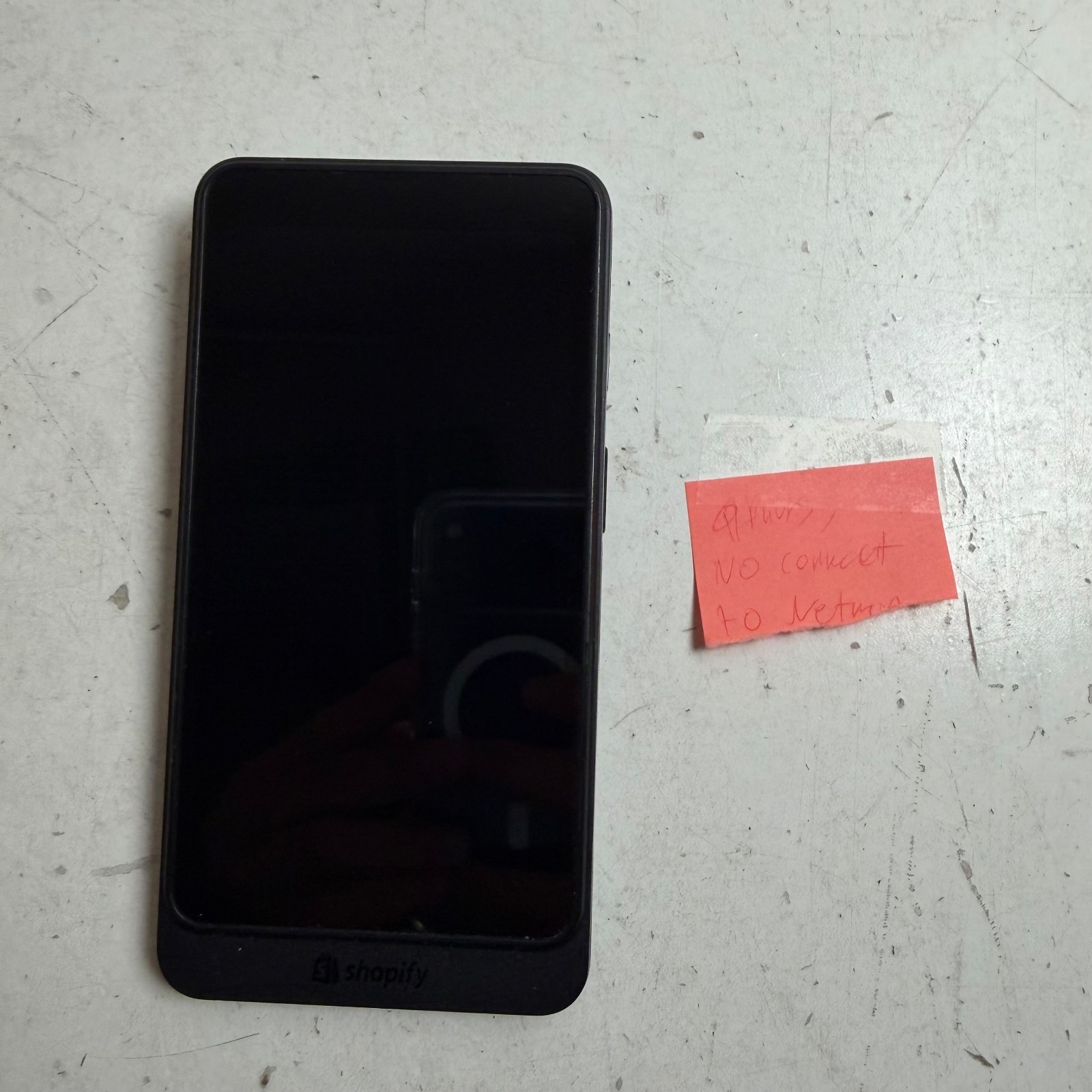Shopify POS Go S2001 Black Built-in Barcode Scanner Mobile Device – For Parts
