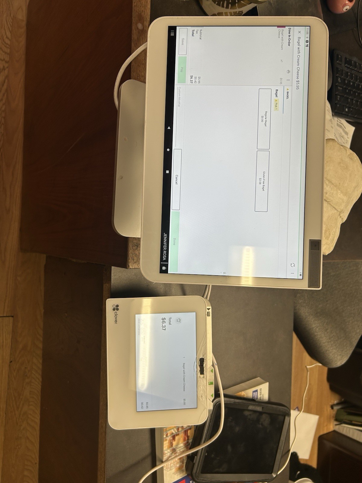 Clover POS System S503 C503 P500 POS Terminal Display Printer Register READ
