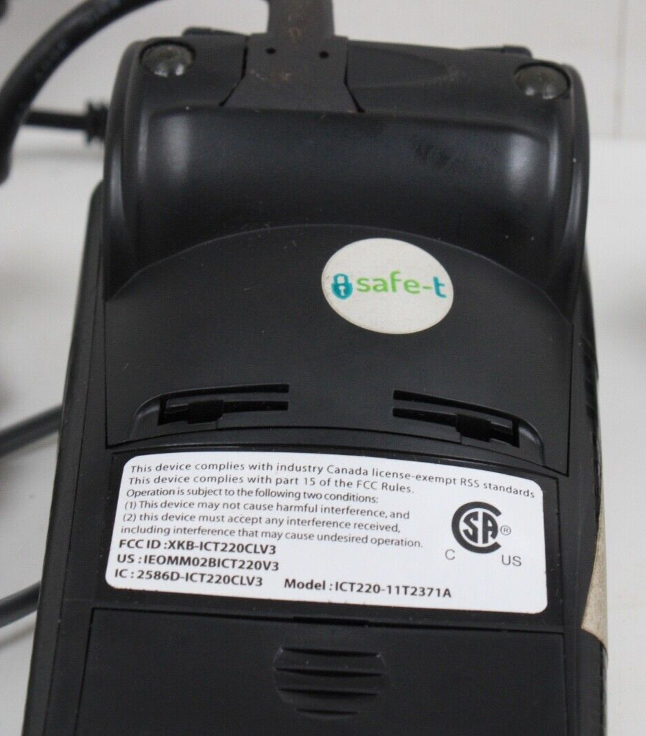 Ingenico ICT220 Credit Card Reader Power Supply USB Cords Tested