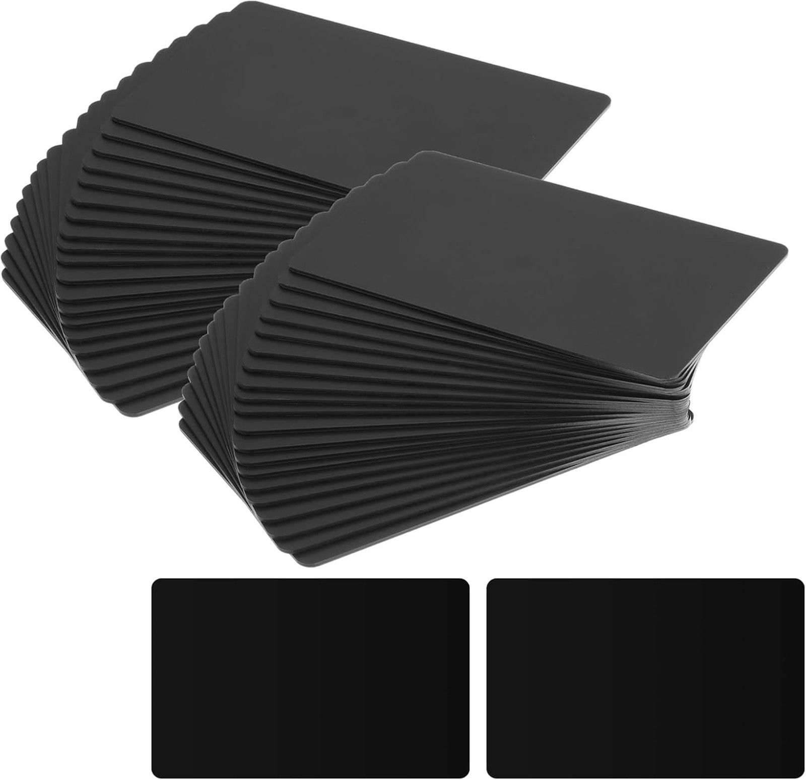 30pcs NFC Cards Rewritable PVC NFC Tags NTAG 215 504 Bytes Business Cards Black