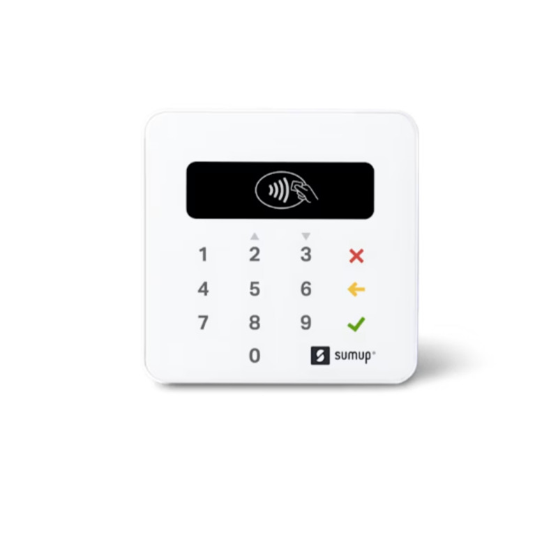 SumUp Air Card Reader Bluetooth Contactless Chip/ PIN iOS Android, Free Shipping