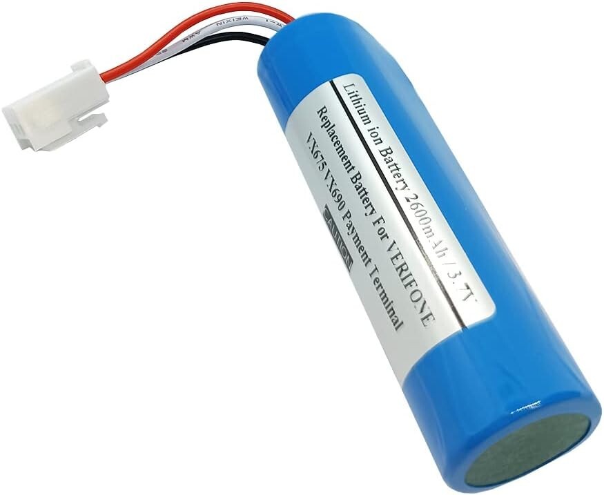 Battery for VERIFONE VX675 VX690 Payment Terminal, BPK265-001 BPK265-001-01-A