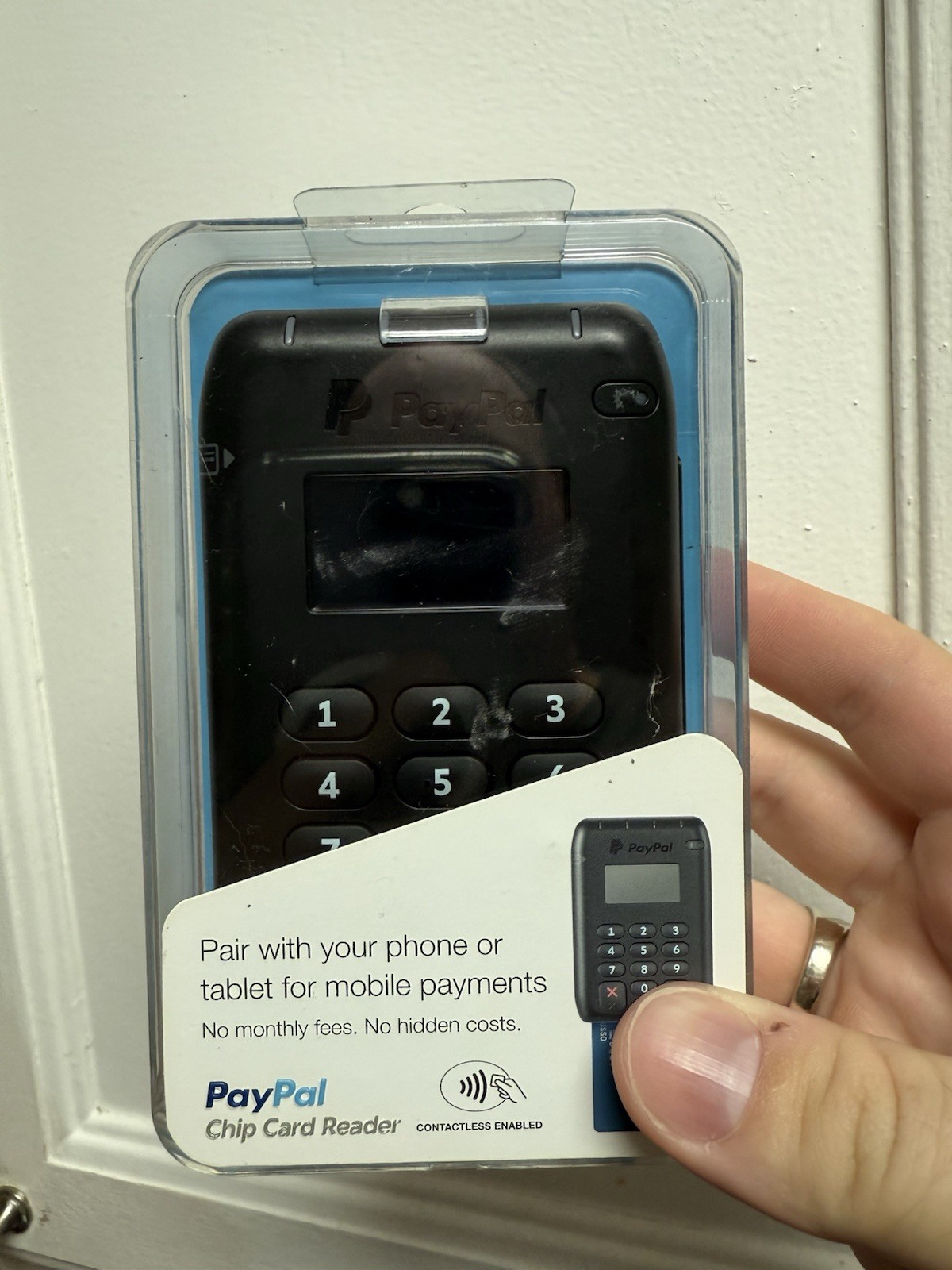 PayPal Chip & Swipe Credit Card Reader M010-PROD10-V2-3 For Parts