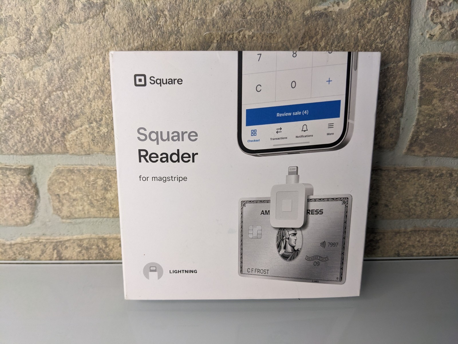 Square A-SKU-0523 Reader for Magstripe Lightning Connector