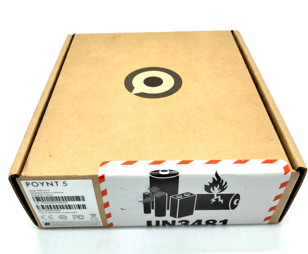 POYNT 5 Credit Card Smart Terminal P0501 V1.0 new sealed