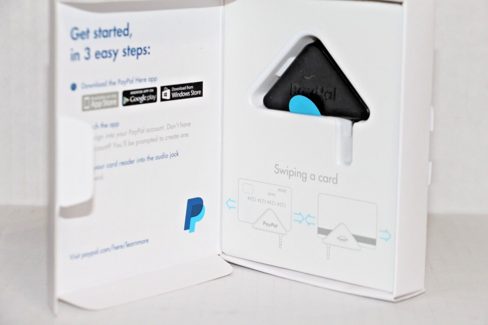 PayPal Mobile Credit Card Reader iOS Android Windows Compatible Devices Open Box