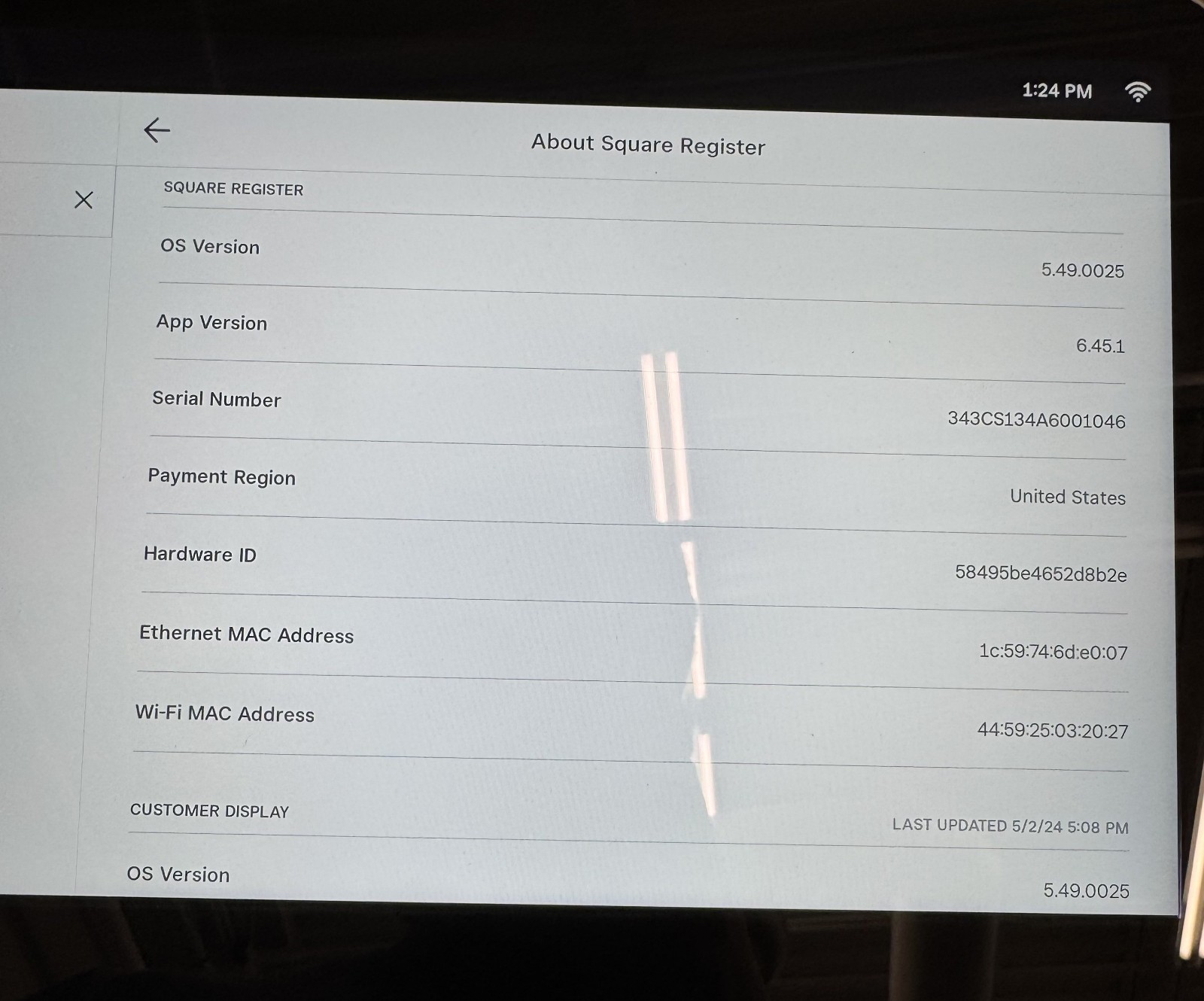 Square Register POS System – Black (SPS1-01)
