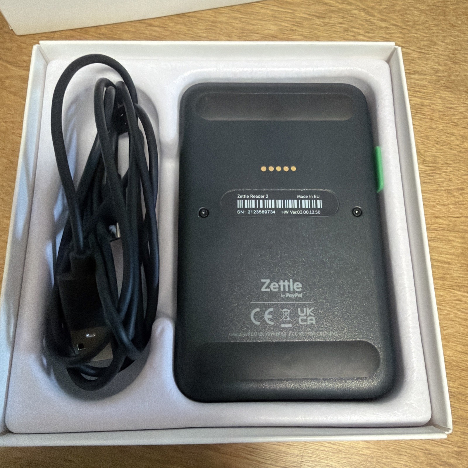 PayPal Zettle Reader 2 Mobile Credit Card Terminal POS Bluetooth Black – Tested