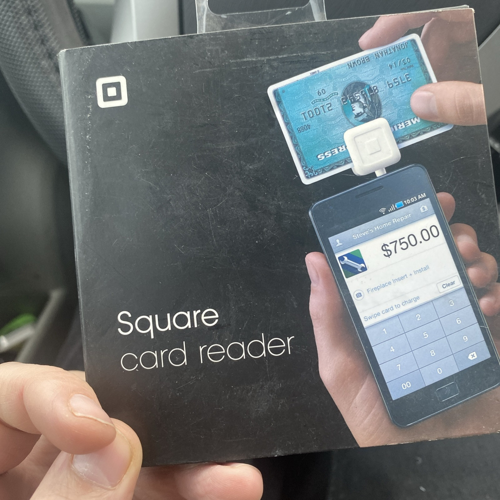 NEW Square Credit Card Reader for iPhone, iPad and Android