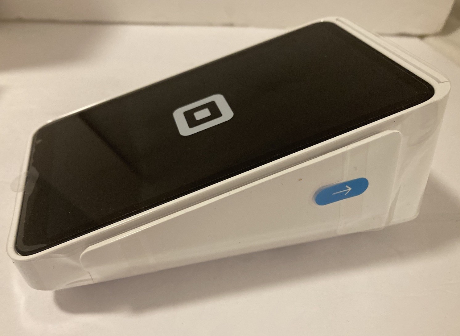 SQUARE SPD2-01 Credit Card Terminal White Open Box Sealed Contents