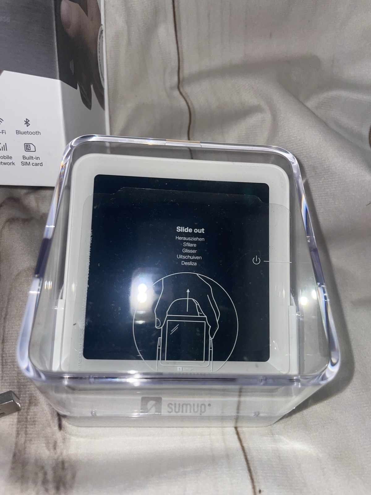 Sumup Solo Mobile Wi-Fi Smart Card Terminal Reader White