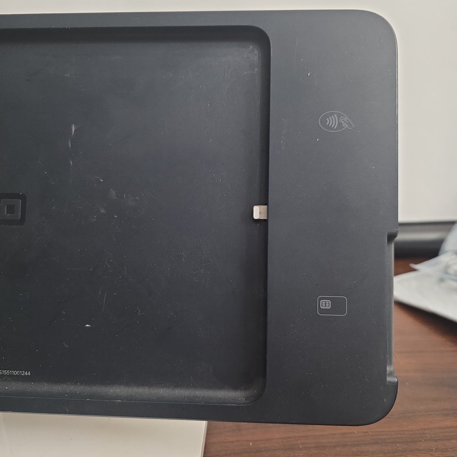 Square Ipad Holder for POS with Credit Card Built-in SPG1-01 Lightning Connect