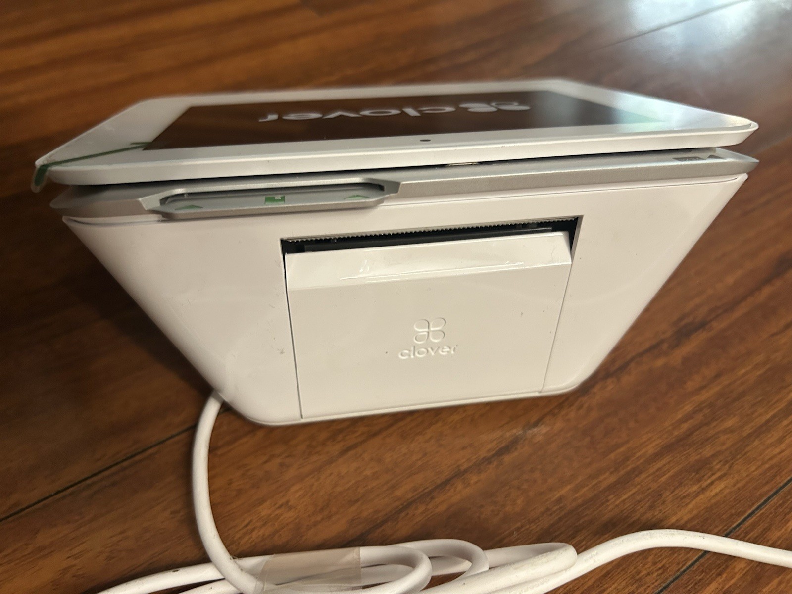 Clover Mini Wi-Fi C300 POS System + USB-C Triangle Hub With Aftermarket AC Adapt