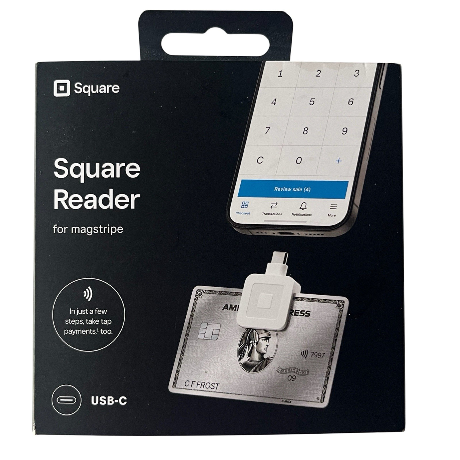 Square Reader For Magstripe (USB-C) Mobile Payment Swipe Credit Card Readers NIB