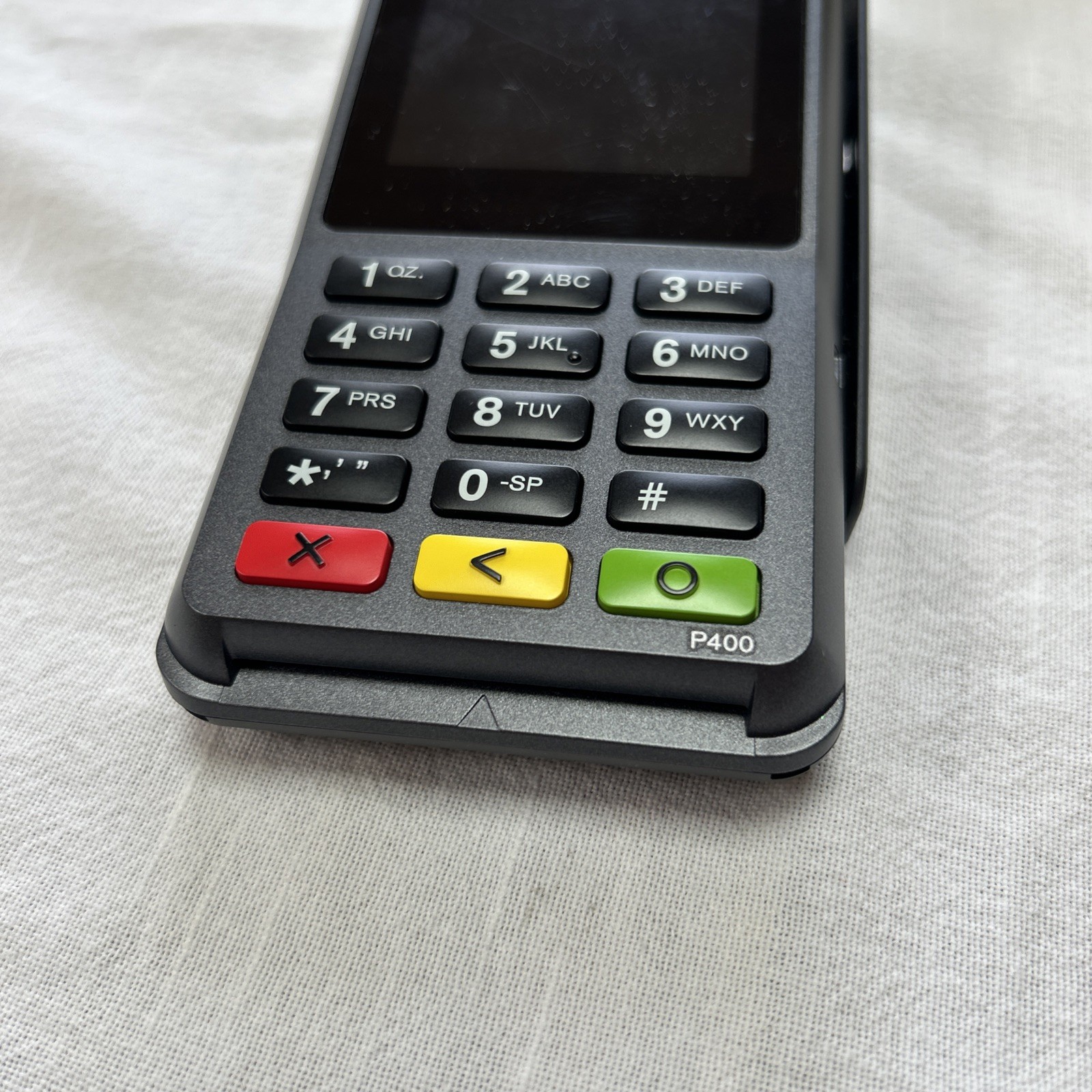 Verifone P400 Plus Credit Card Terminal USB Ethernet Cords