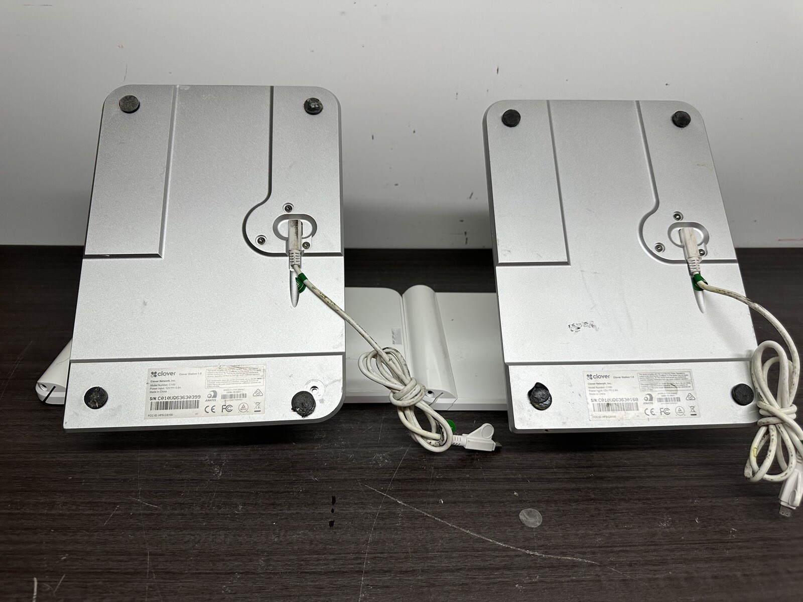 Lot Of 2 Clover Station 1.0 C100 Point of Sale POS System – G77