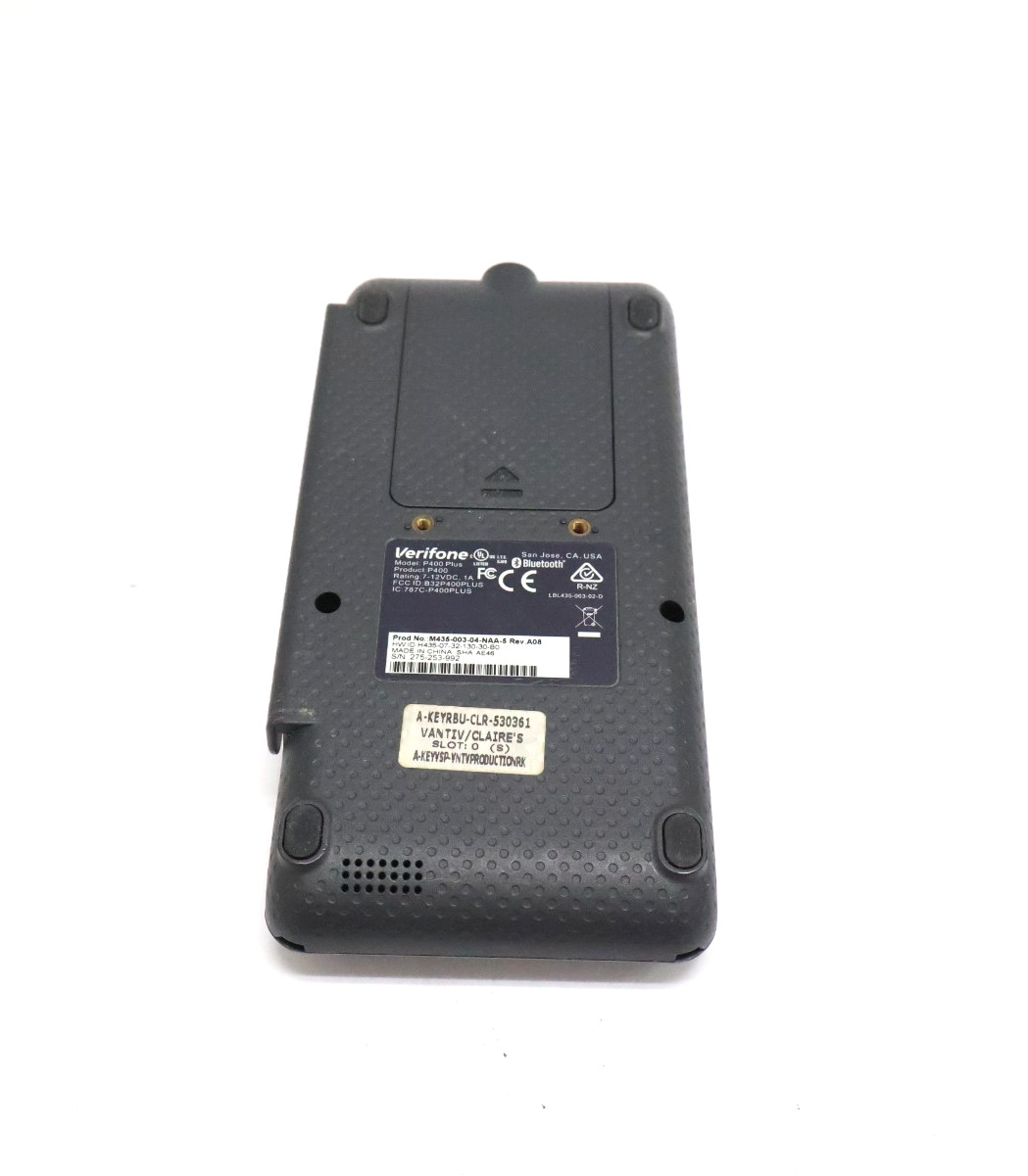 AS-IS Verifone P400 Plus Credit Card Payment Terminal “Untested”
