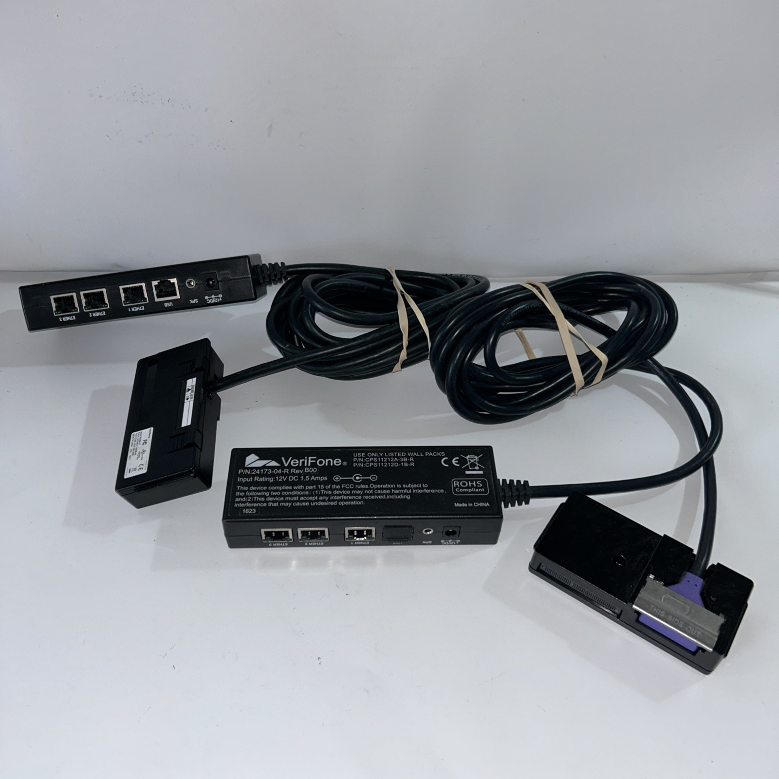 VeriFone 24173-04-R Accessory, Cable, Purple Multiport, Ethernet