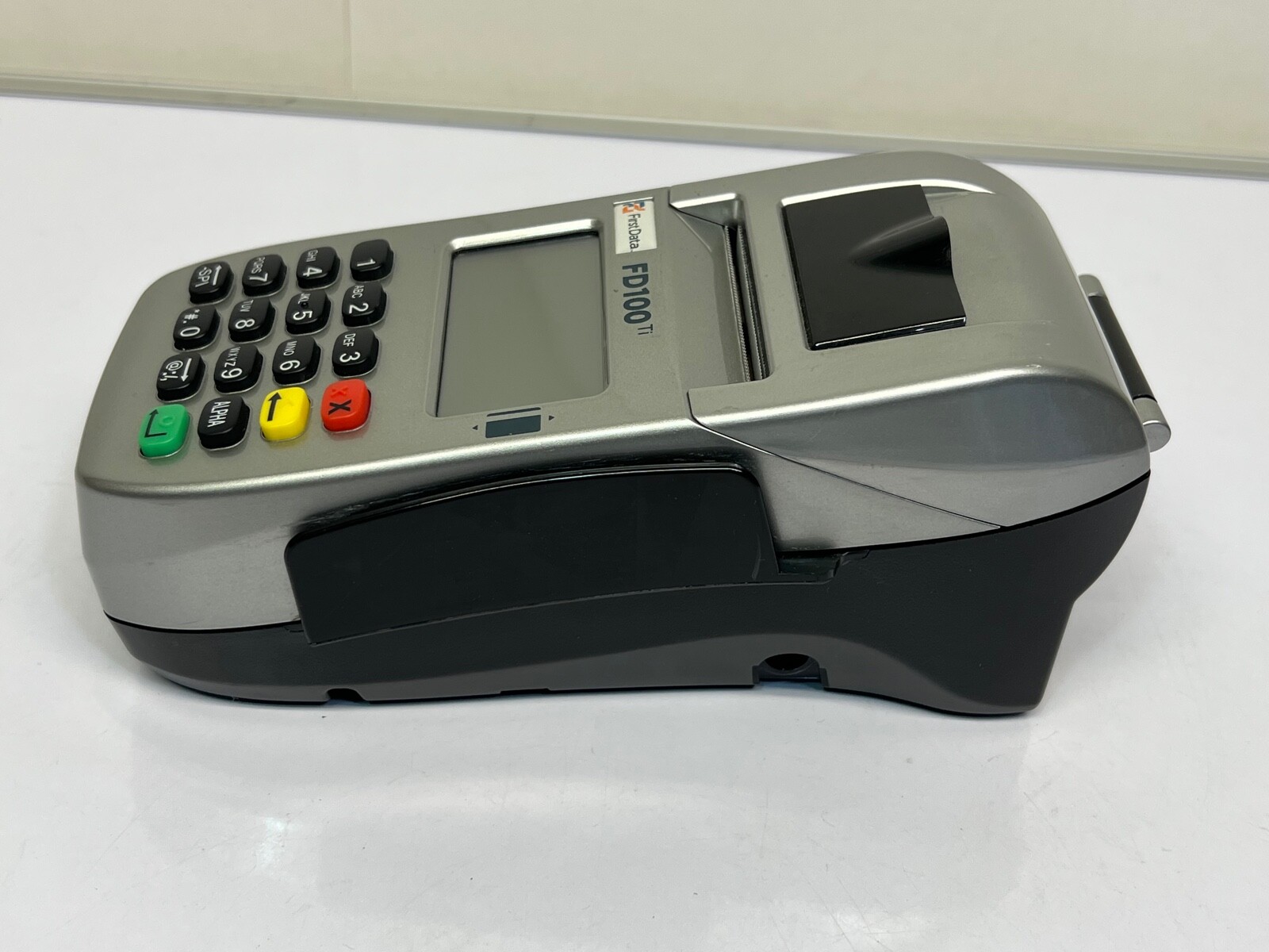 First Data FD100ti Silver Credit Card Terminal – Power cord