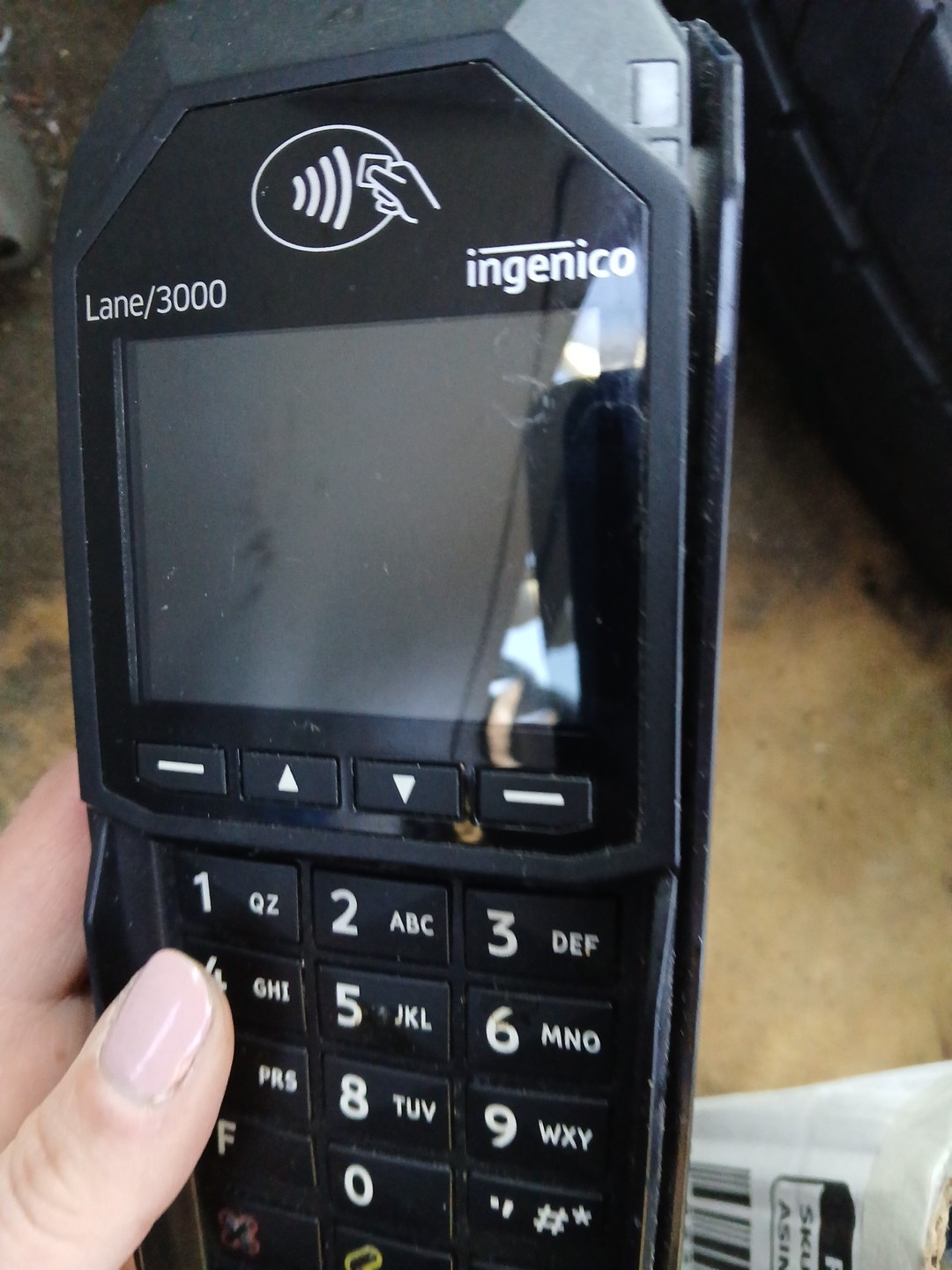 ingenico Lane/3000 Credit Card Reader Machine Terminal PinPad